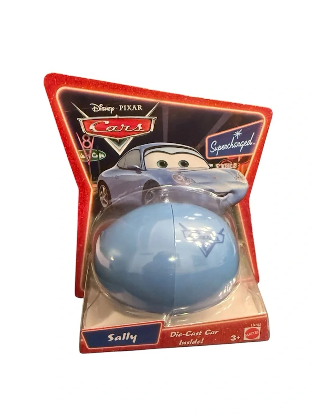 Pixar Cars Sally Diecast Toy Car Sally Easter Egg Sealed Unopened Flawed